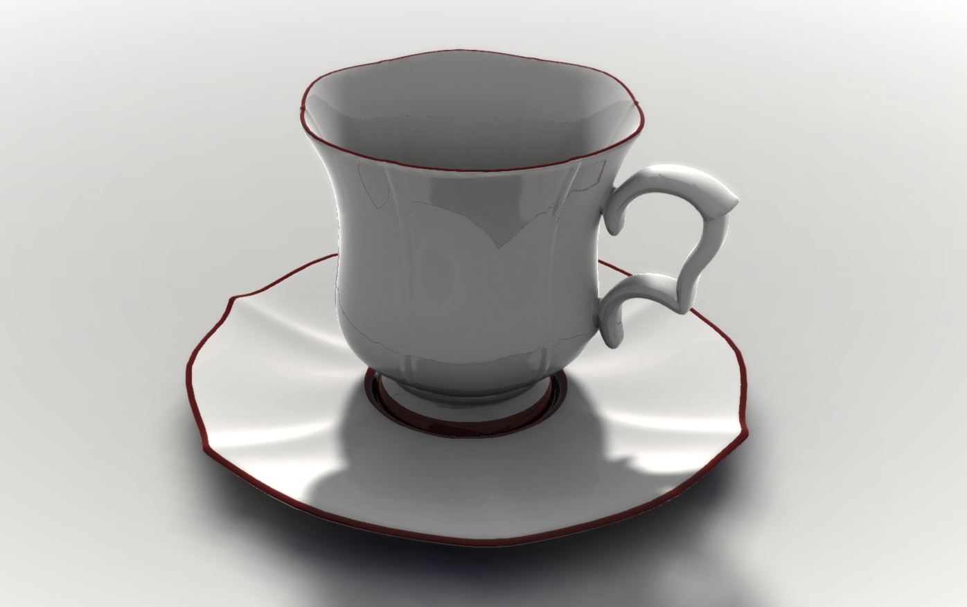 Prototype: 3D real-time representation of porcelain